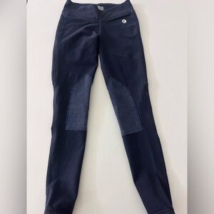 Women's Spirit By Horze‎ Horseback Riding Pants Navy Blue Stretch Size 24